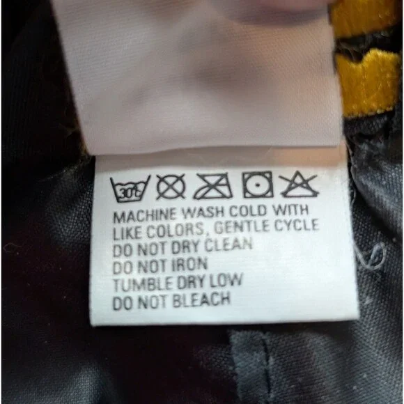 Eddie Bauer Vintage Size M Waterproof Rain Pants Black Hiking Wind Overpants - Picture 9 of 11